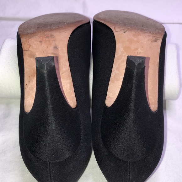 Evan-Picone “Grace,” Black Arianna Silk Pumps/Heels, W7.5M, w/3” heel - Picture 9 of 15